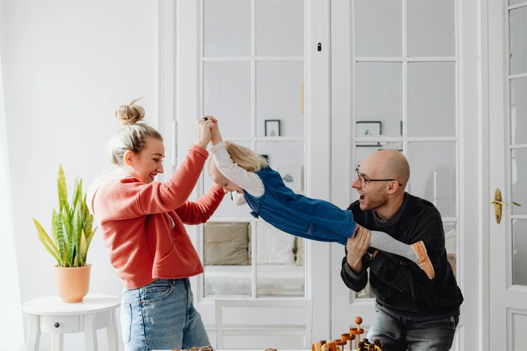 Two Parents with kid