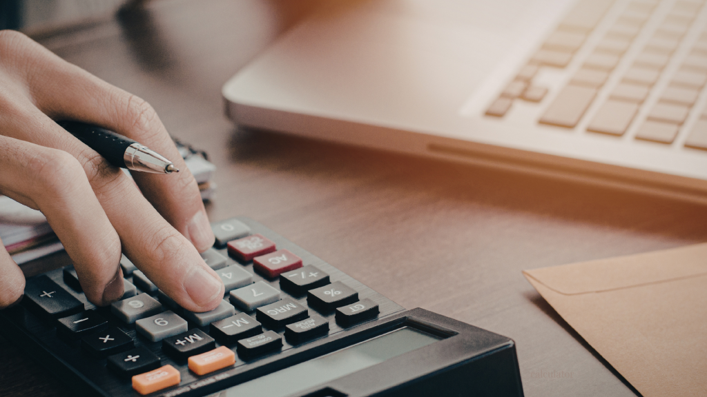 using a calculator